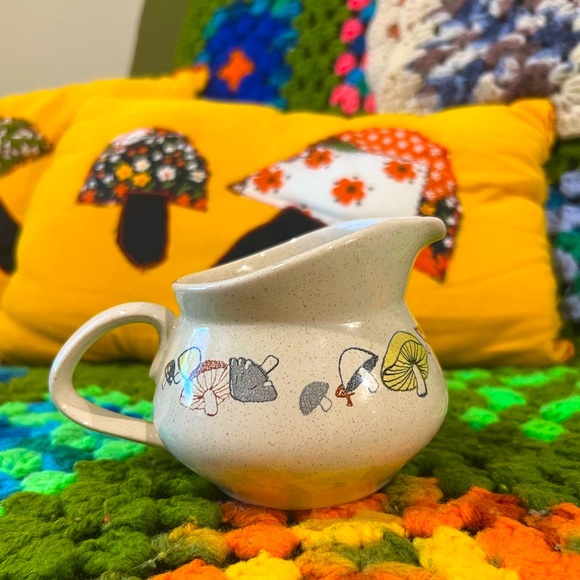 Vintage Franciscan woodlore mushroom creamer - Picture 1 of 5